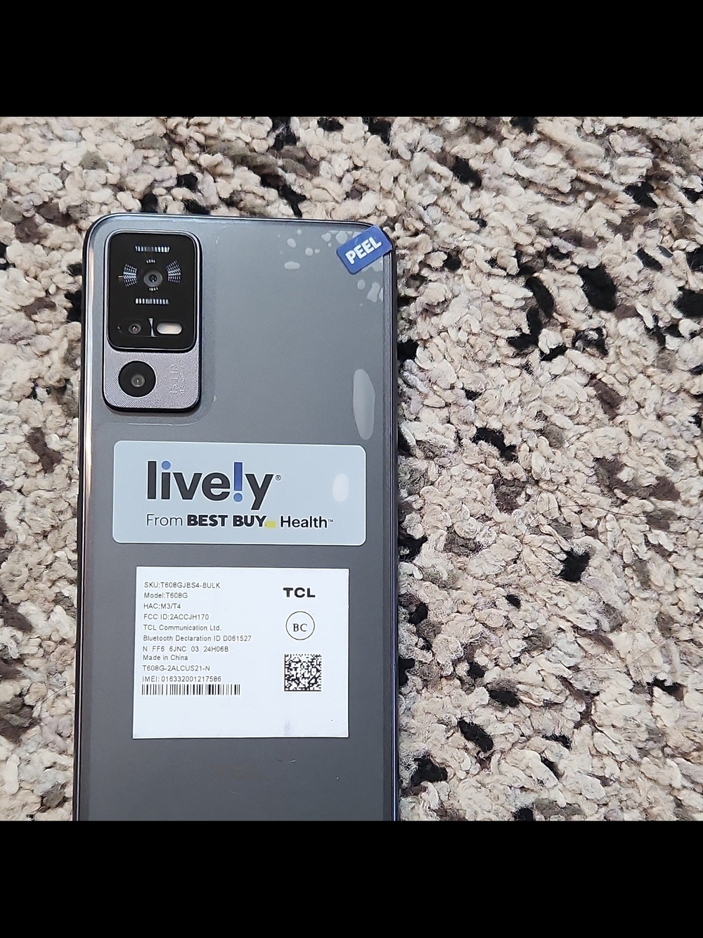 TCL Lively Smartphone - Gray